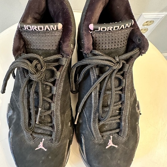 Jordan’s Rare 2005 retro Jordan’s  XIV 14 pink & black size 8 woman’s Y2K 2000’s - Picture 7 of 7